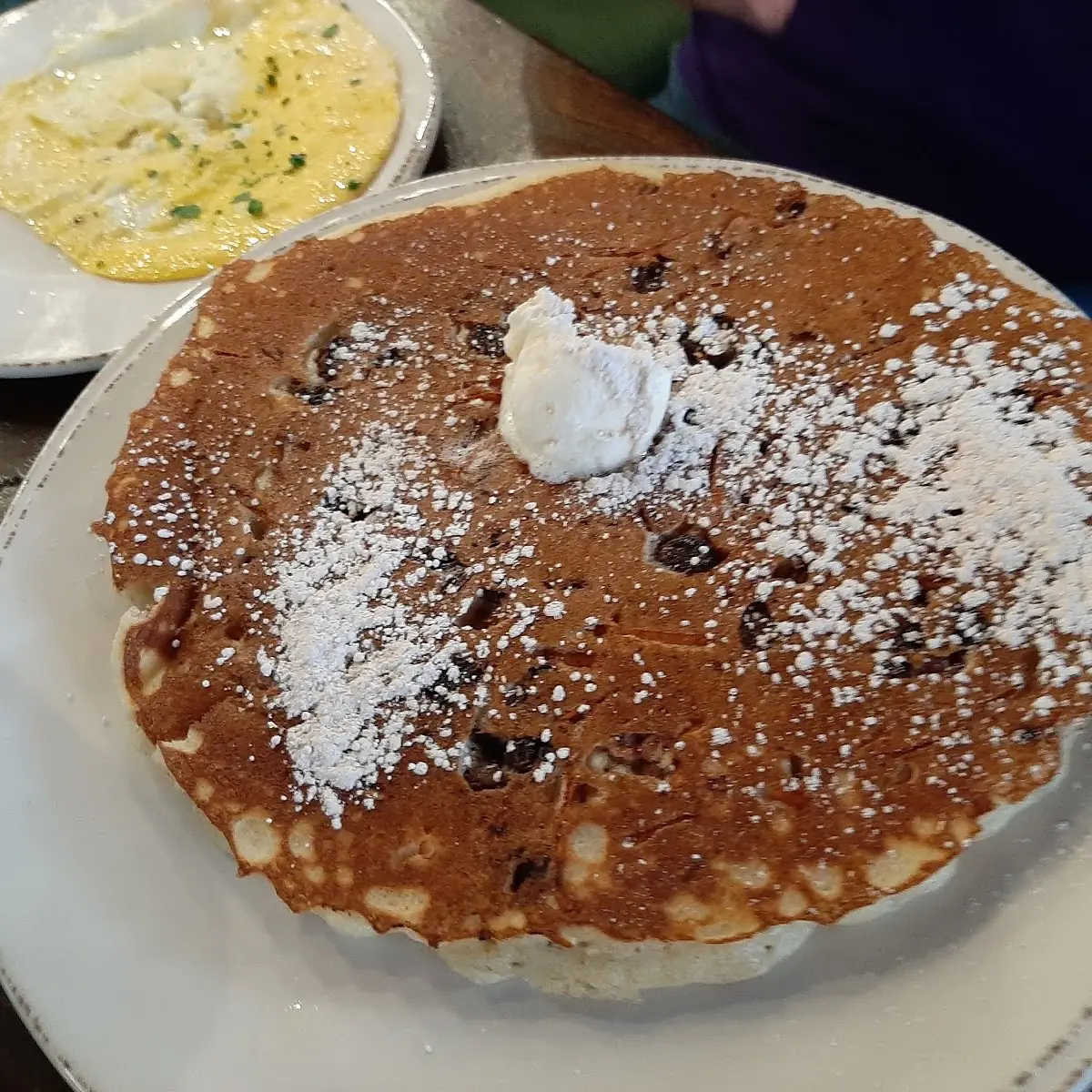 Banana Pancakes and Fried Eggs