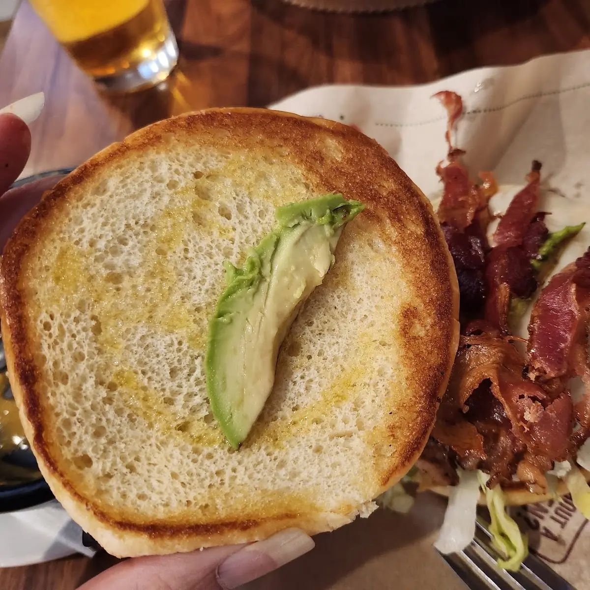 Avocado Bacon Burger