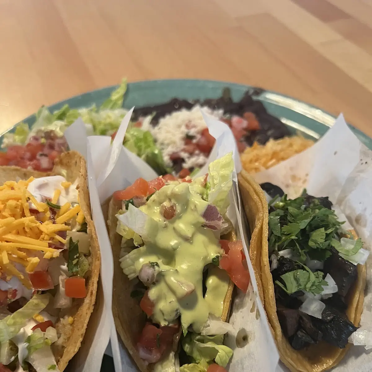 Three Street Tacos with Sides