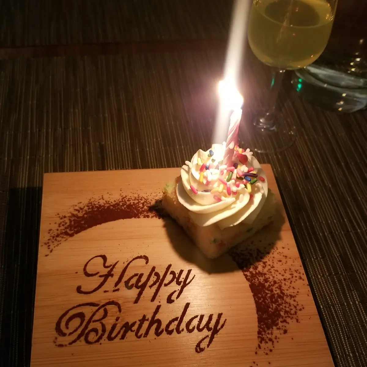 Happy Birthday Chocolate Card