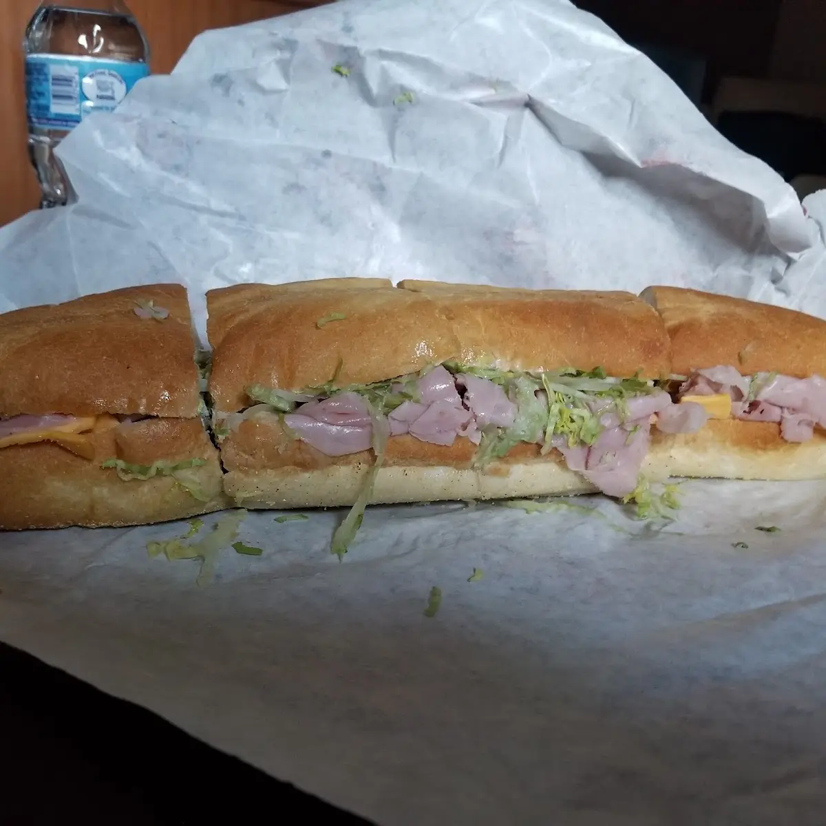 Ham and Cheese Sandwich