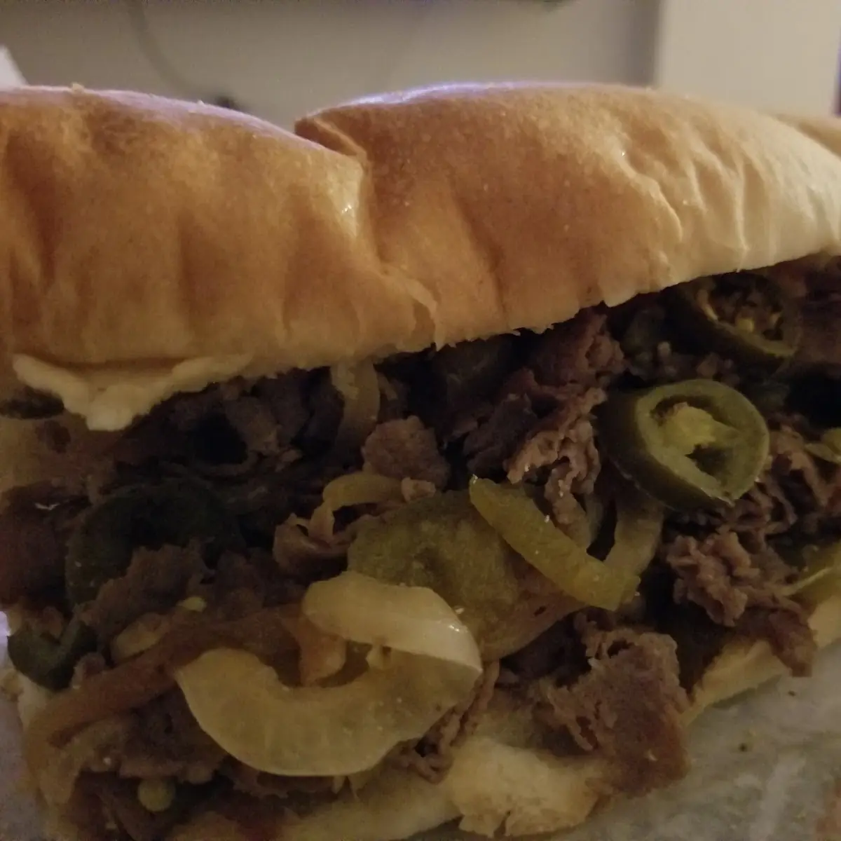 Philly Cheese Steak with Jalapenos