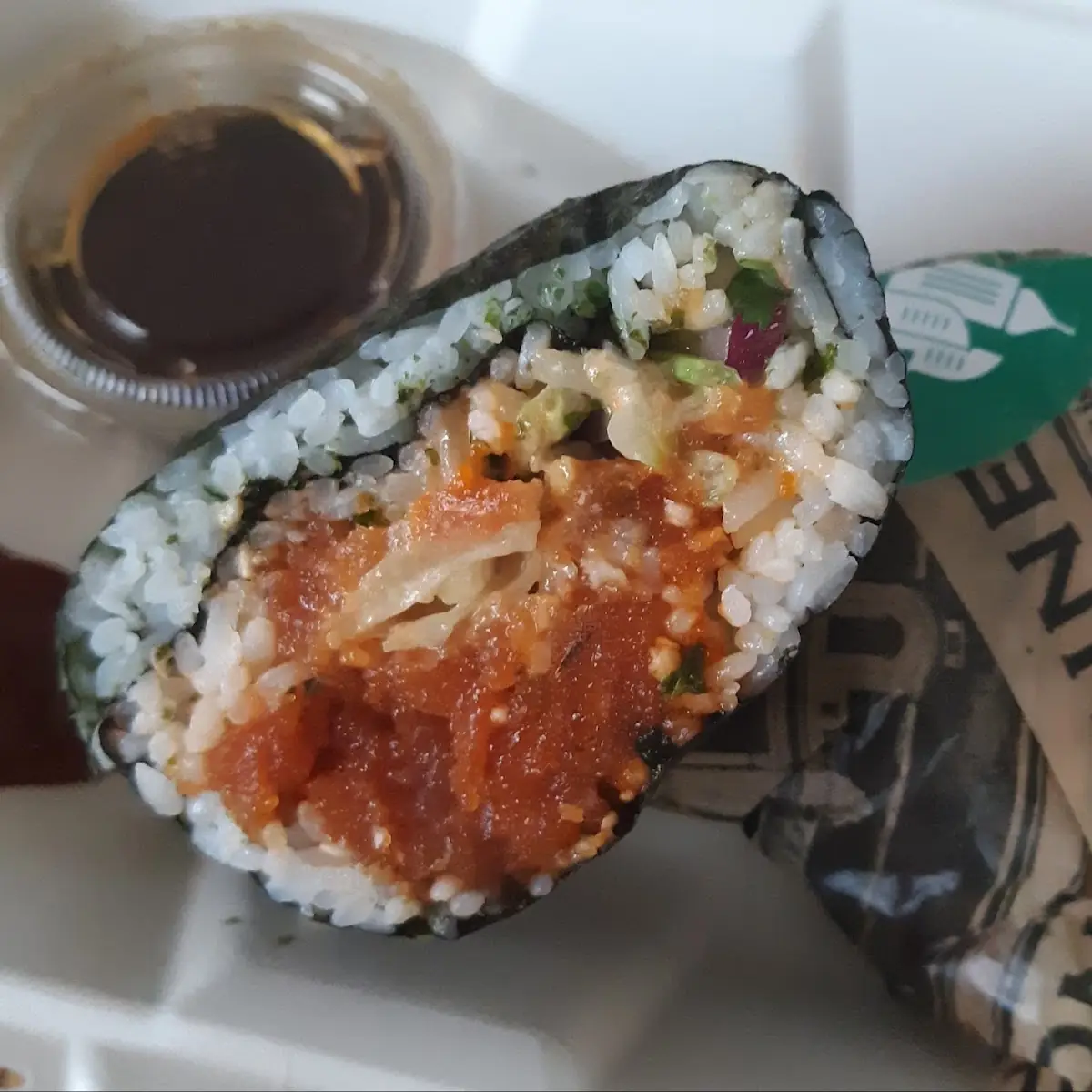 Spicy Tuna Burrito