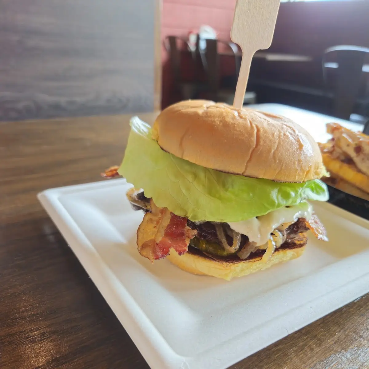 Black & Blue Cheese Burger