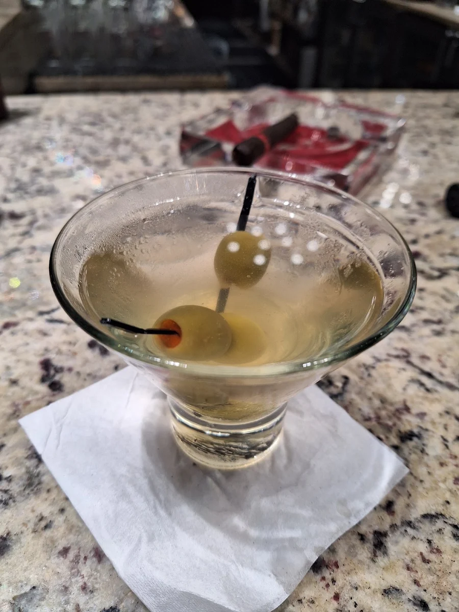 Dirty Vodka Martini