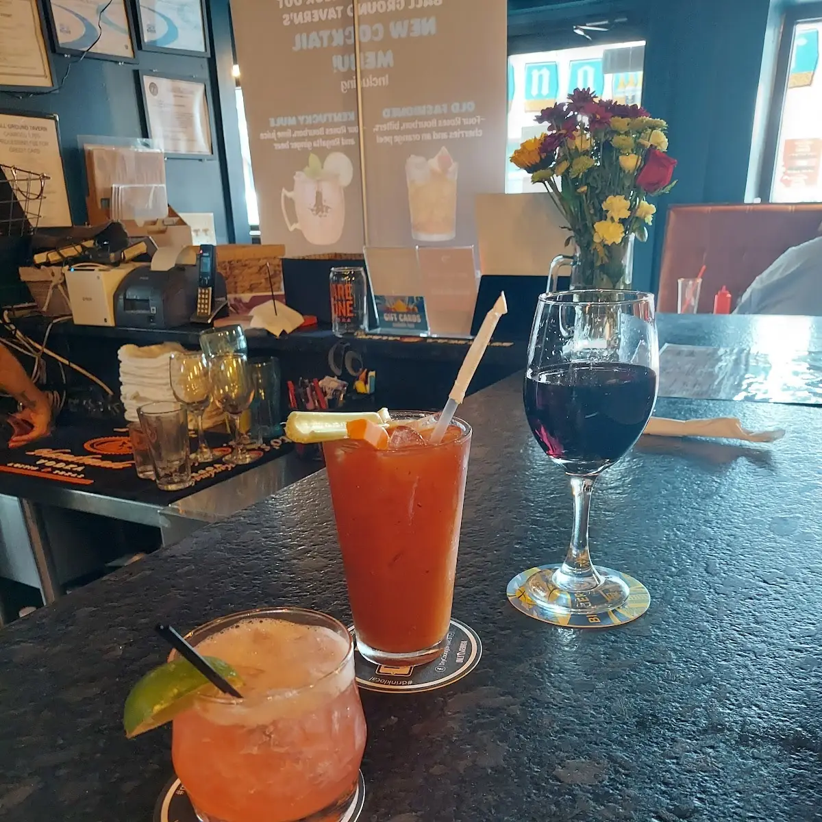 Malibu Bay Breeze Bloody Mary & Vino