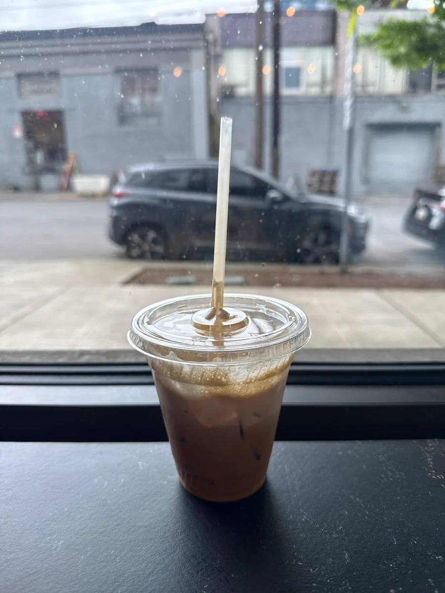 Pandan Latte and Viet Iced Coffee