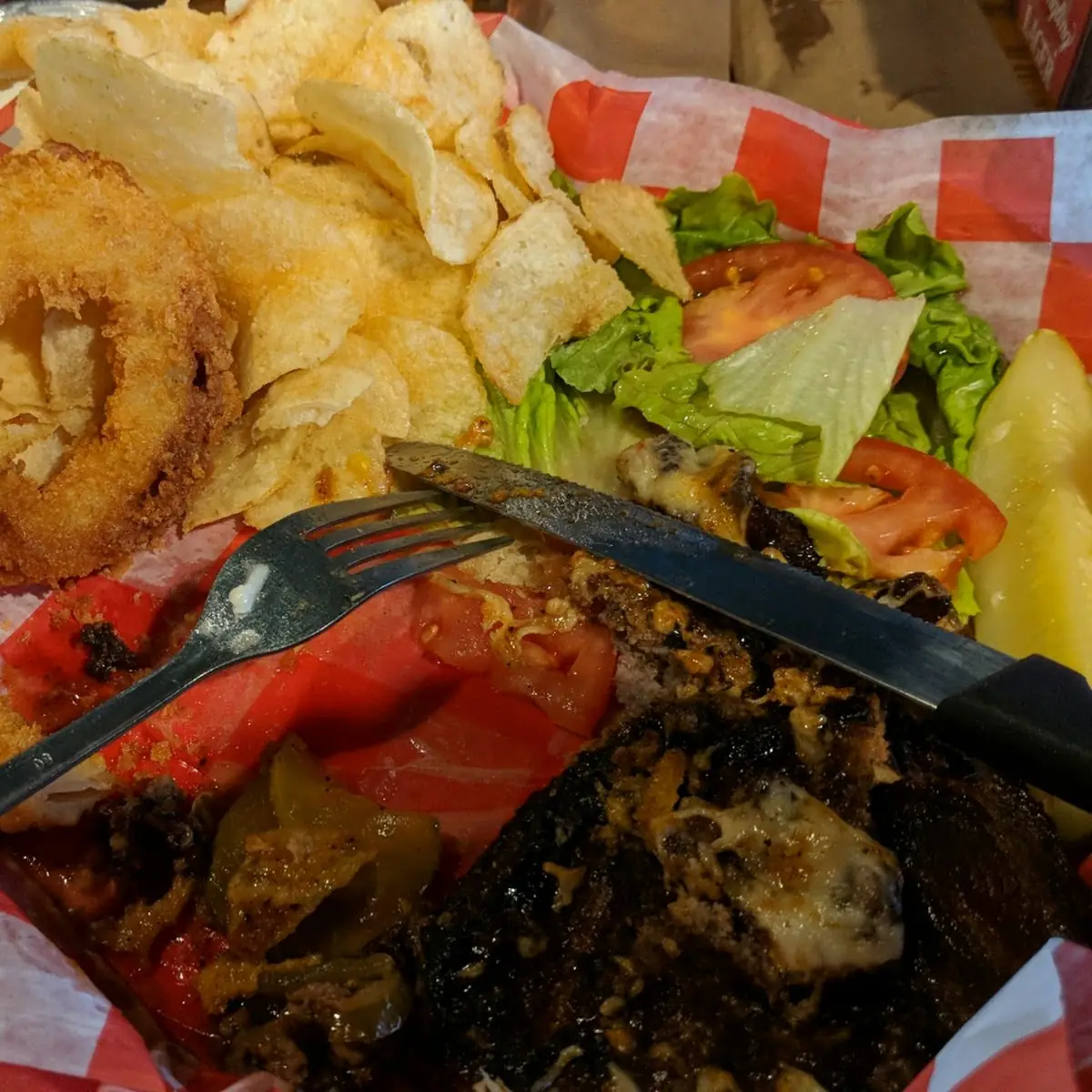 Bun-Less Burger