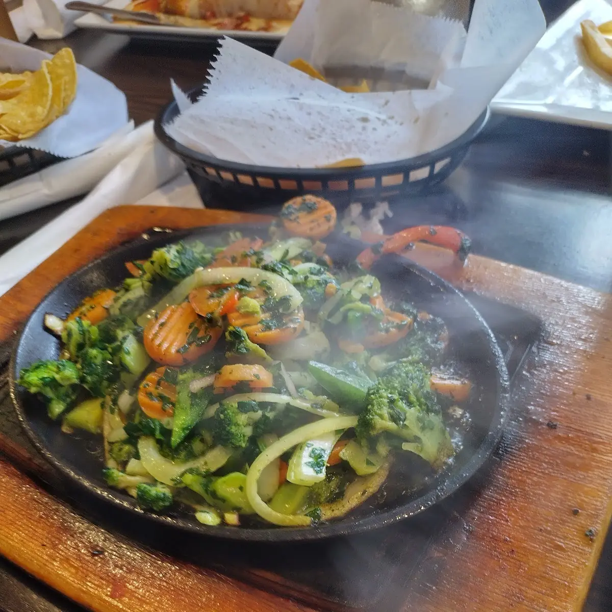 Mixed Vegetable Fajitas