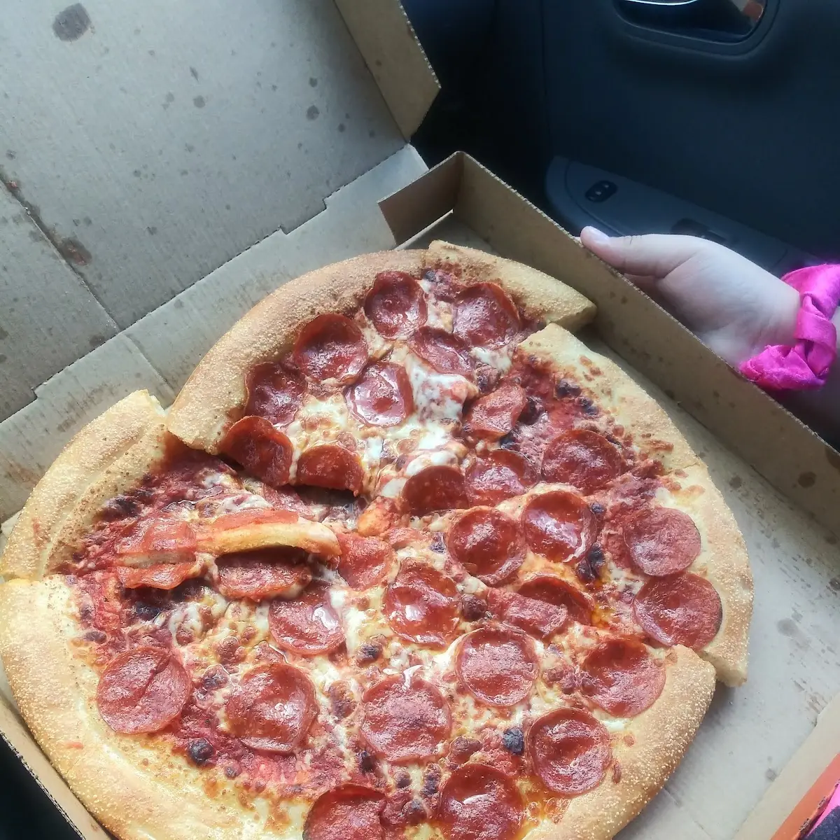 Old Dried Stuff Crust Pizza