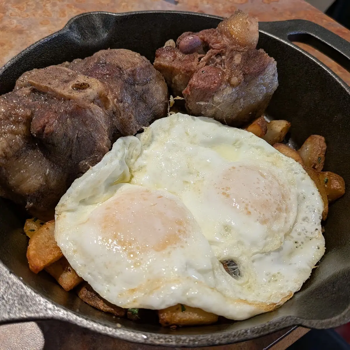 Oxtail and Egg