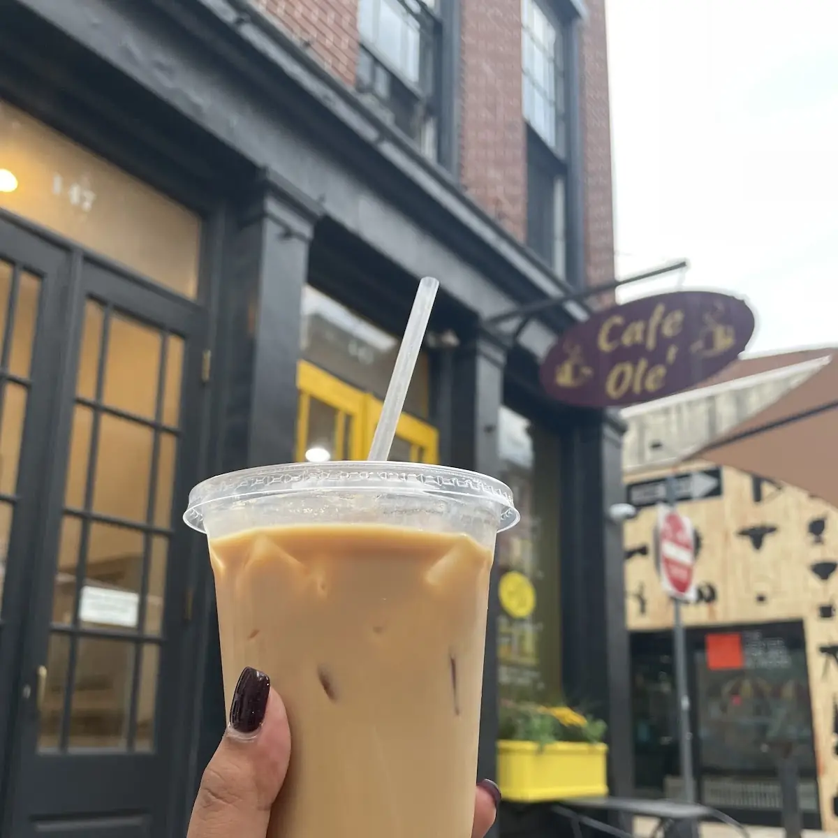 Iced Caramel Latte