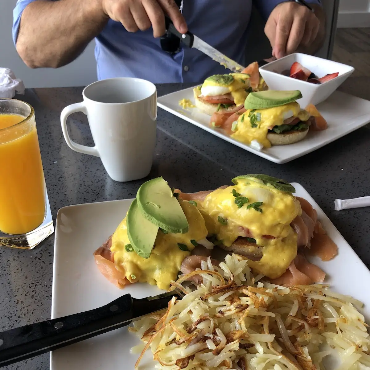 Salmon Benedict