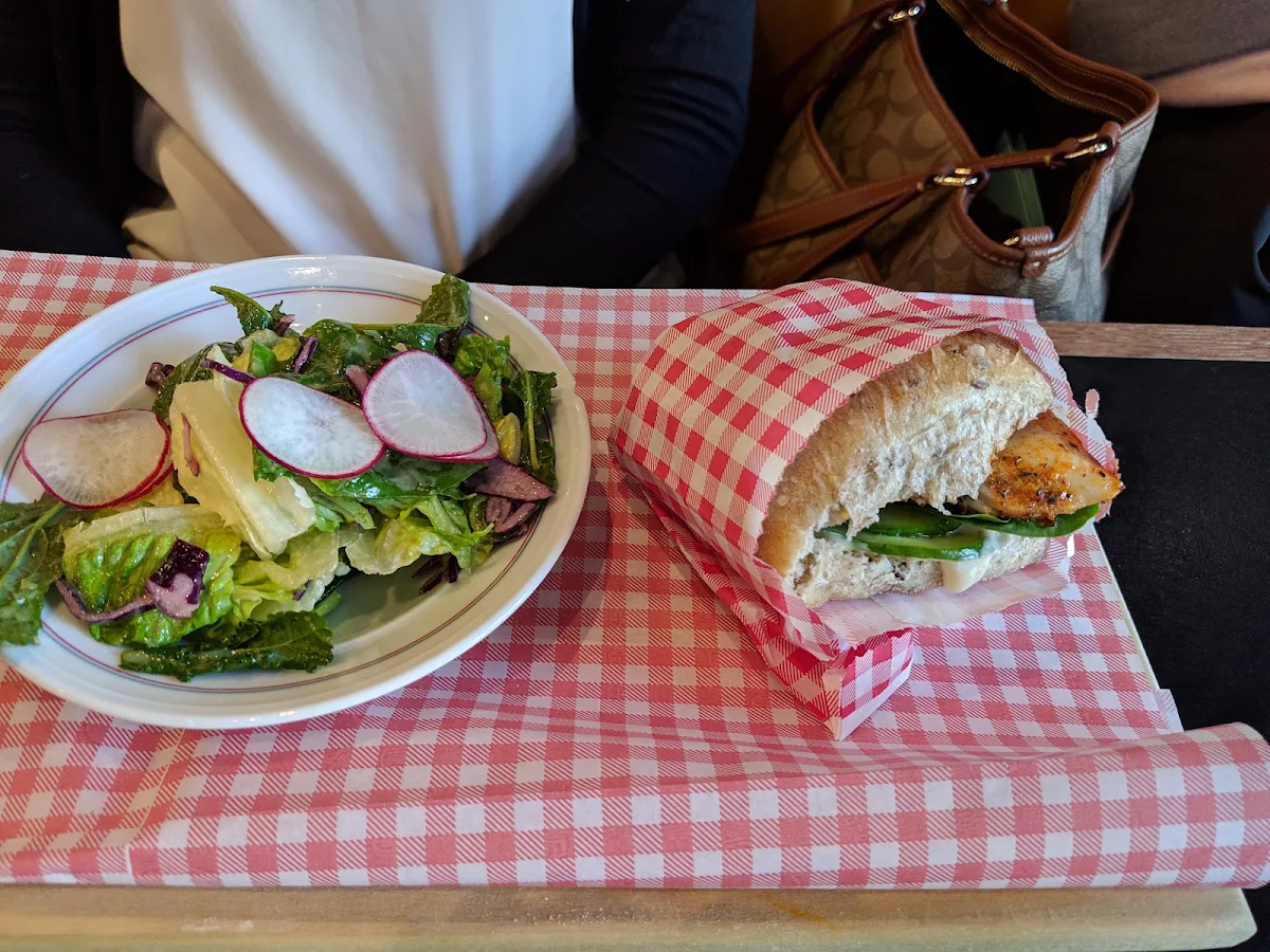Landwer's Smoked Salmon Sandwich, Cafe Landwer