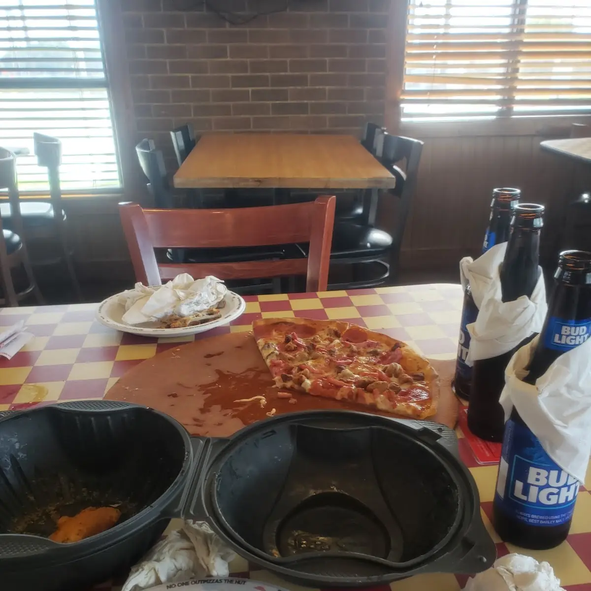 Lchicken Wings Lemon Pepper Thin Crust Meat Lovers Pizza