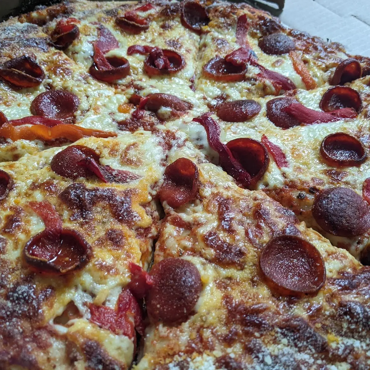 Cup and Char Pepperoni Pizza
