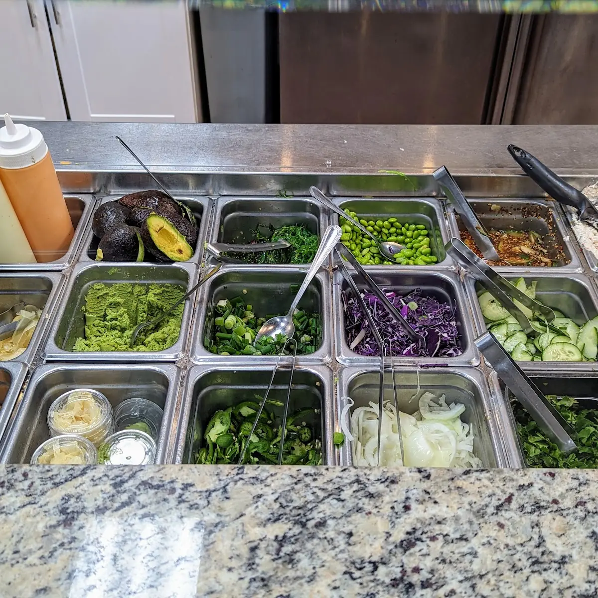 Salad Bar Ingredients