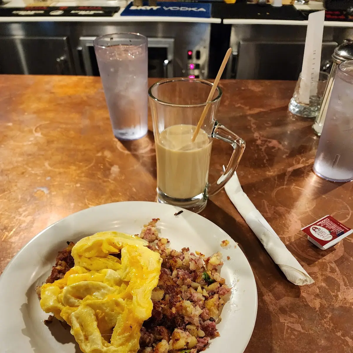 Corned Beef Hash & Eggs