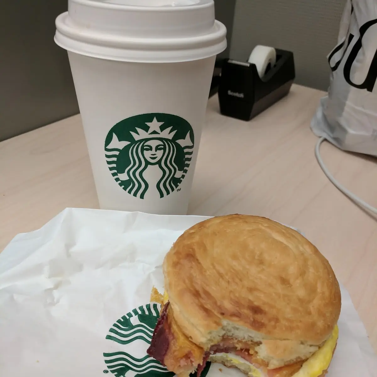 Ham Egg and Cheese