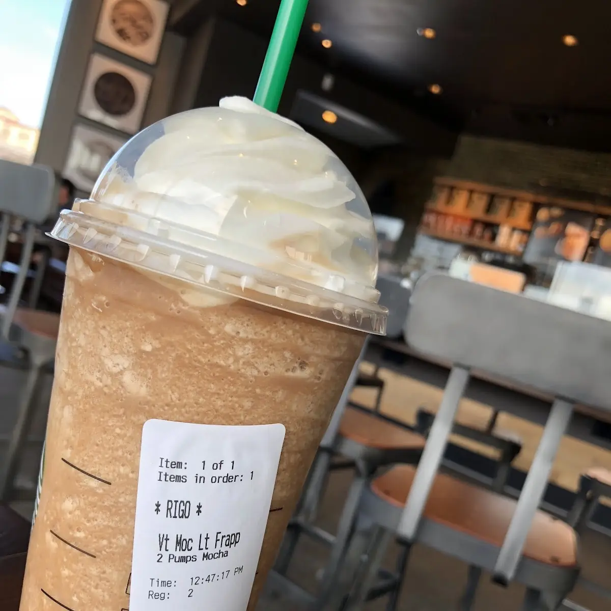 Mocha Frappuccino Blended Beverage