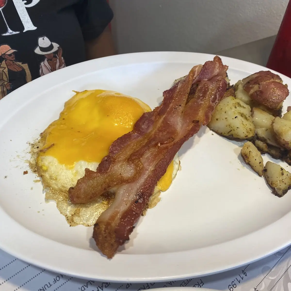 Bacon Eggs & Potatoes