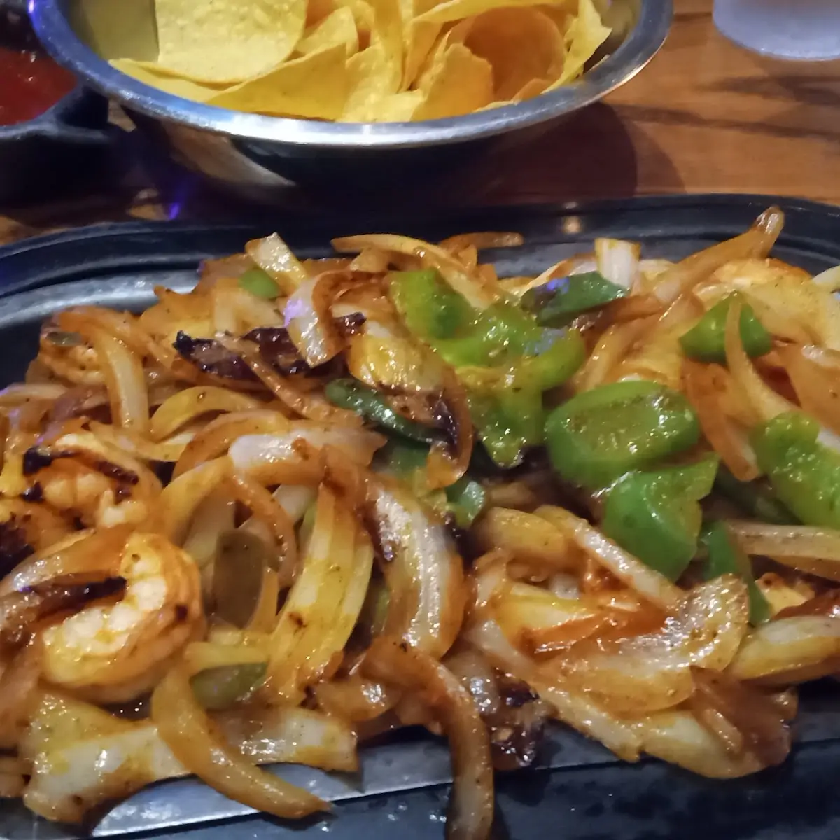 Shrimp Fajitas