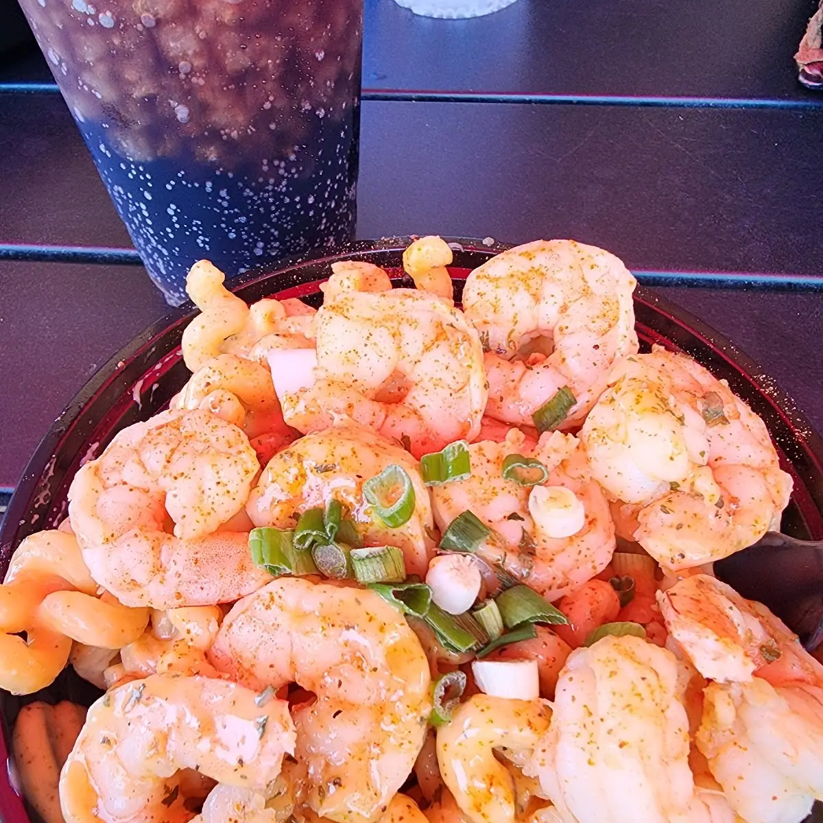 Cajun Mac & Cheese with Shrimp