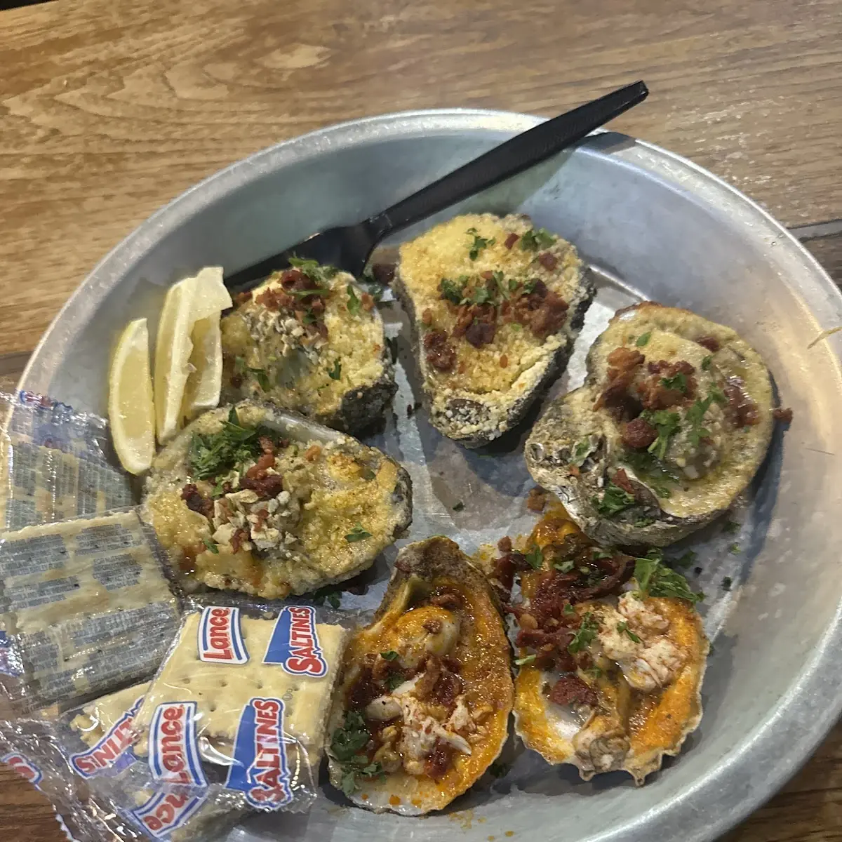 Oysters Rockefeller