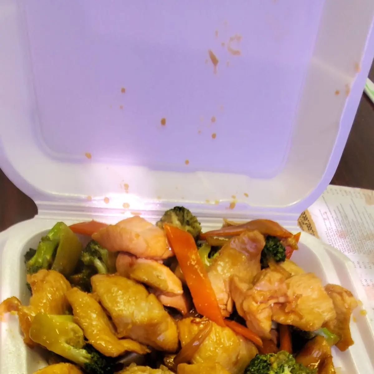 Chicken Broccoli with Fried Rice
