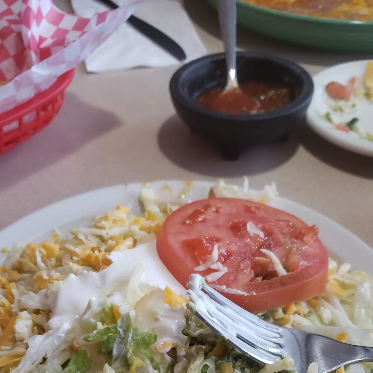 Chicken Tostada
