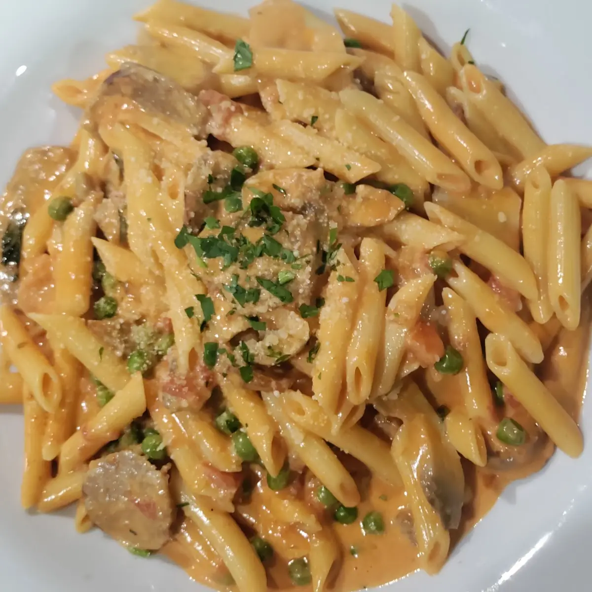 Penne Vodka Sauce with Shrimp