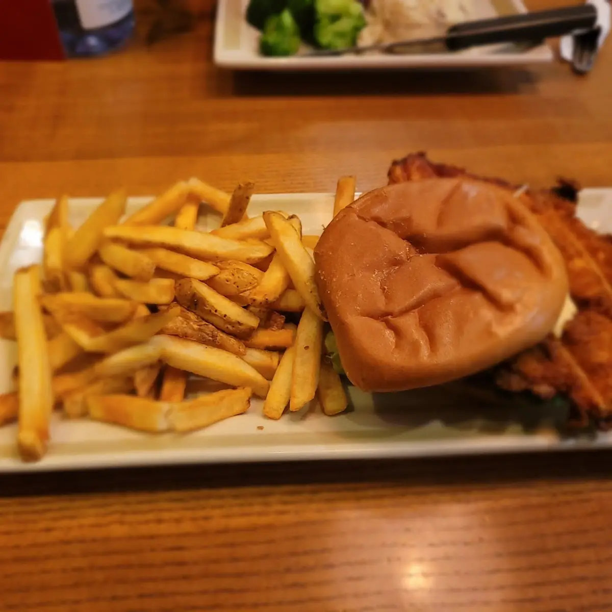 Apple BBQ Chicken Sandwich