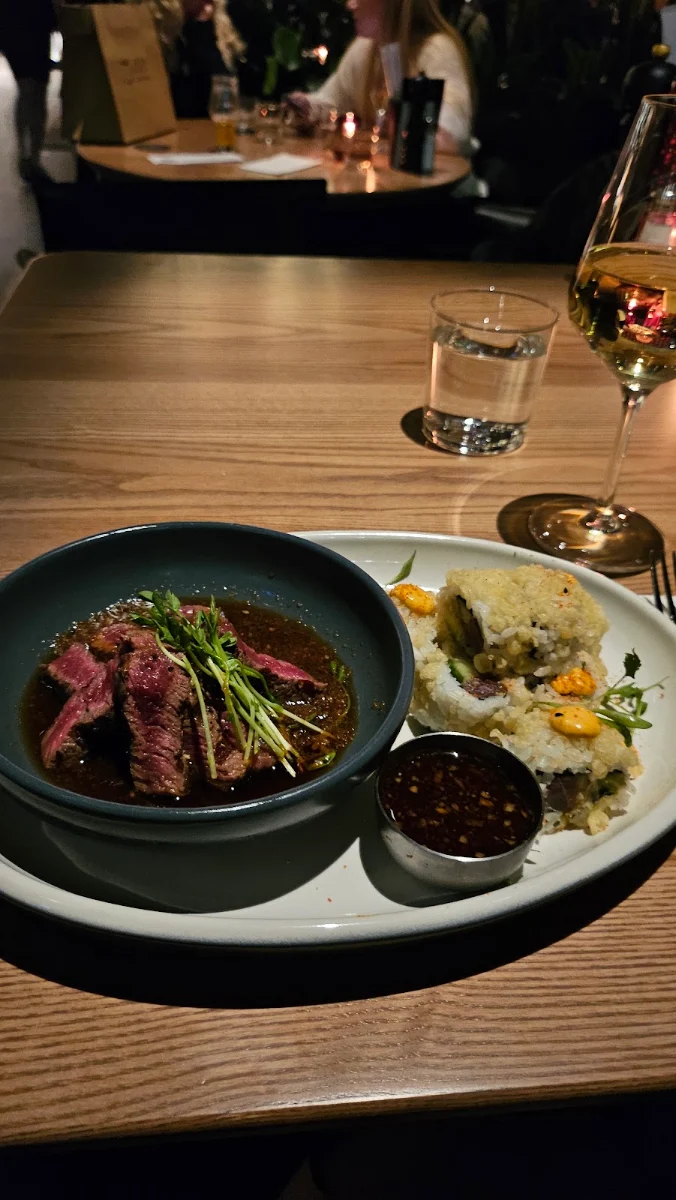 Steak and Sushi