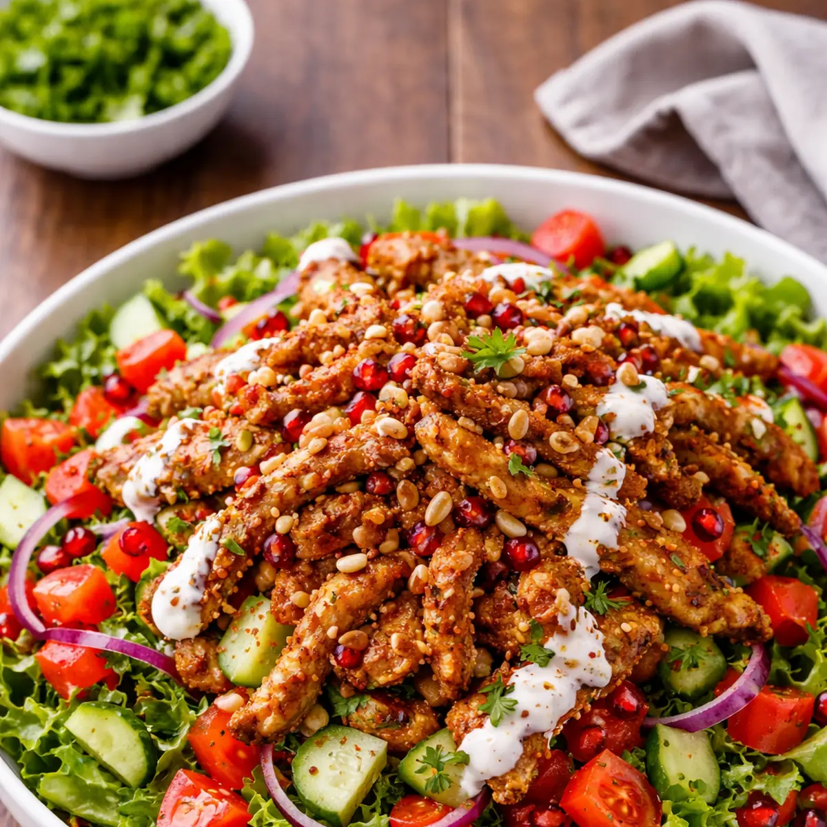Beef Shawarma Salad