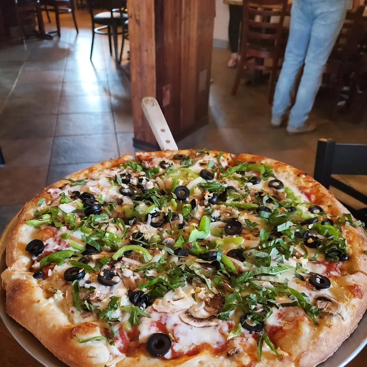 Vegetarian Pizza Without Zuccini