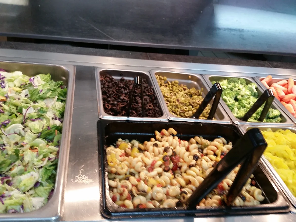 Salad Bar Fully Stocked