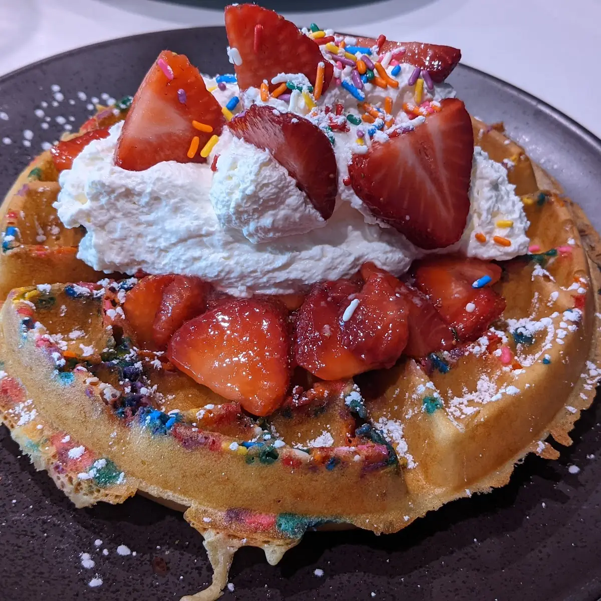 Strawberry Shortcake Waffle