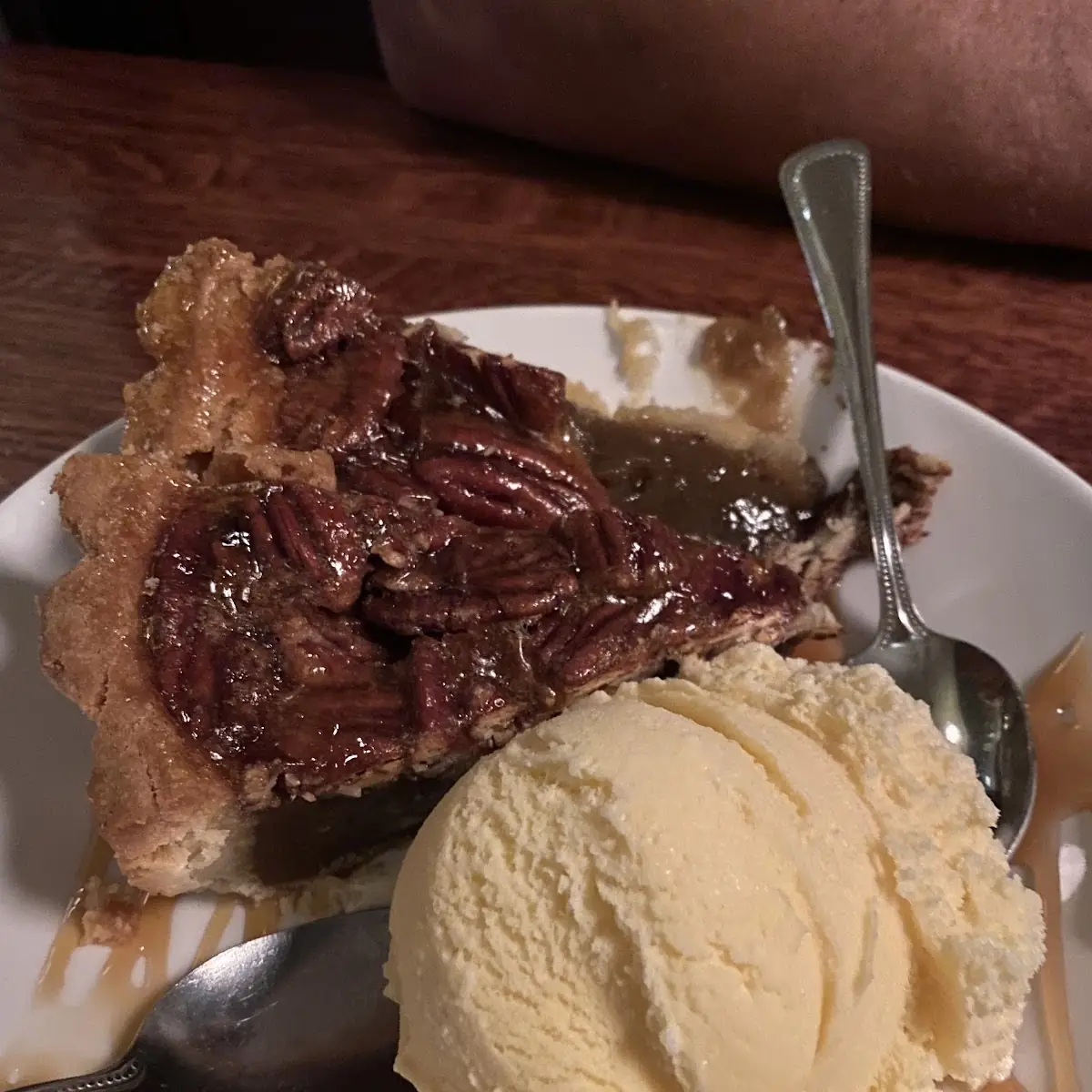Bourbon Pecan Pie Al a Mode