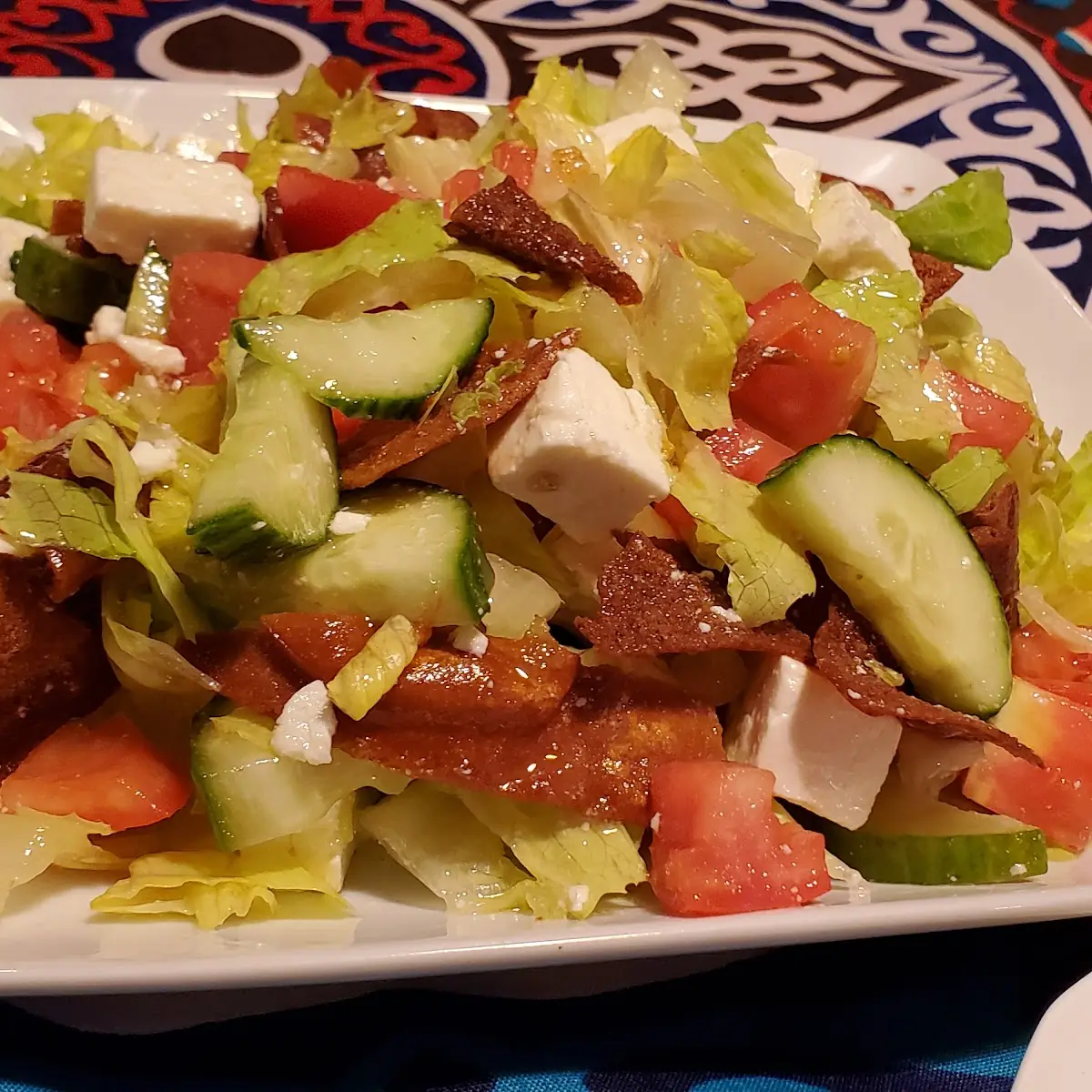 Salad with Feta Cheese