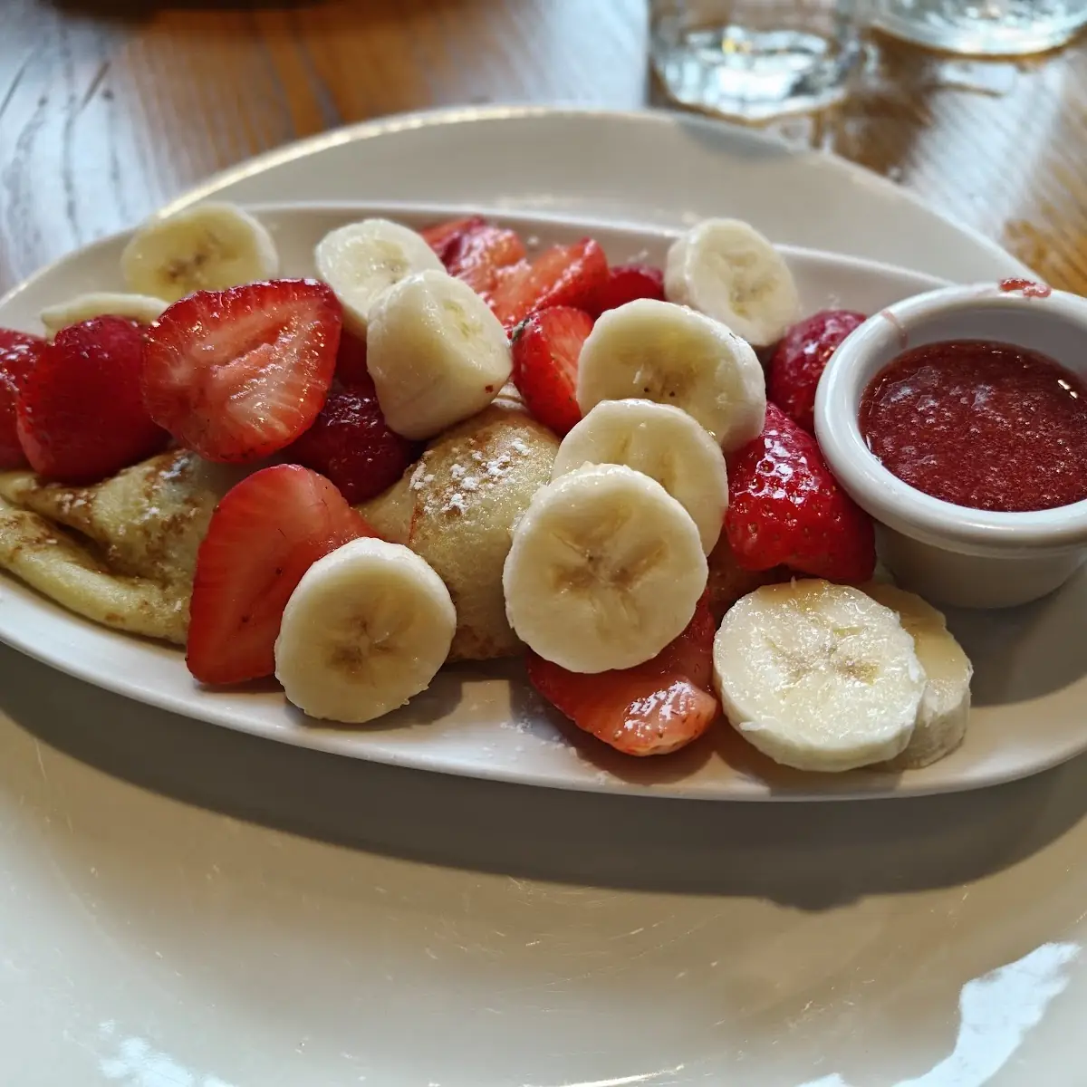 Fresh Fruit Crepe