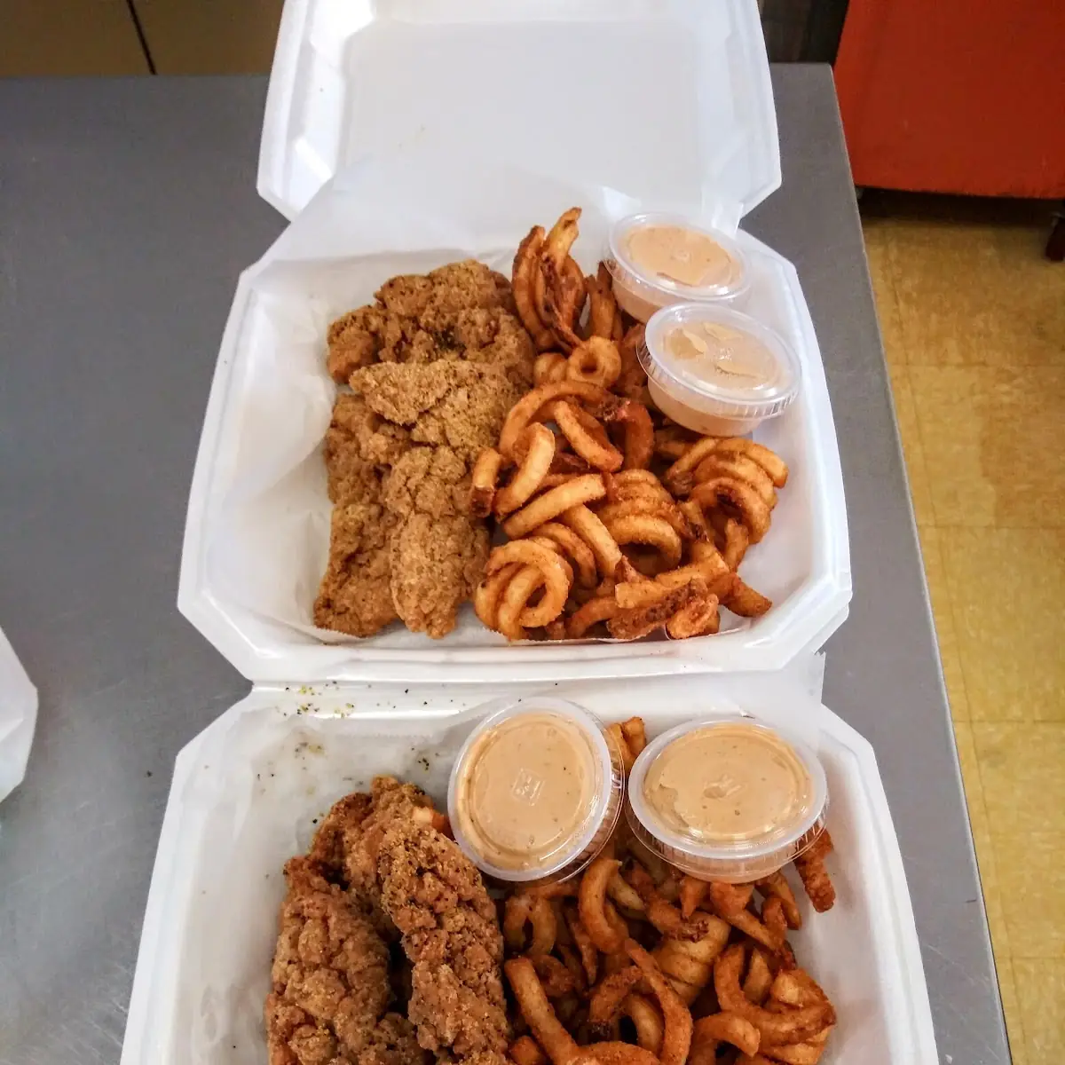 Lemon Pepper Chicken Strip Basket