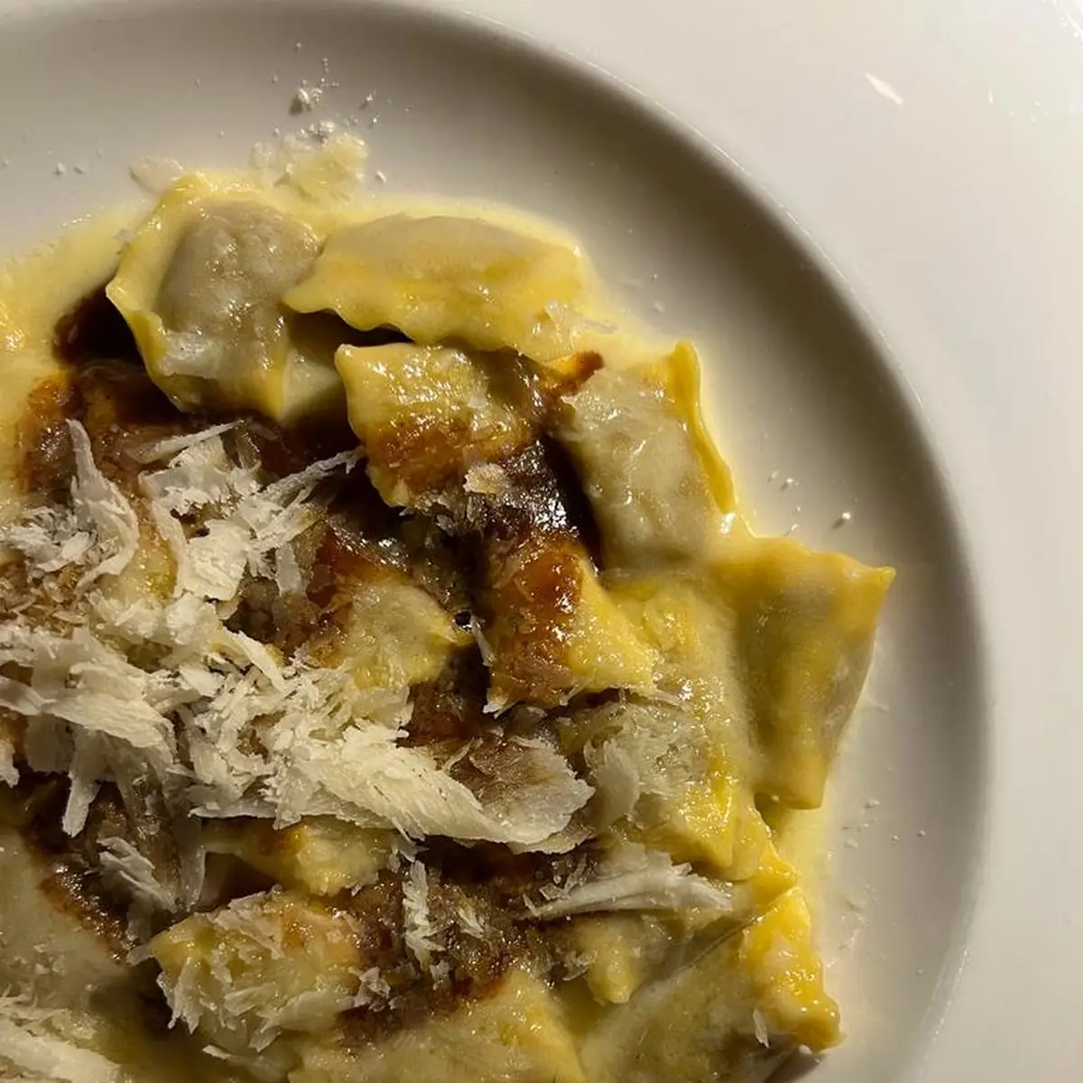 Chianti Braised Short Ribs with Polenta Cacio E Pepe
