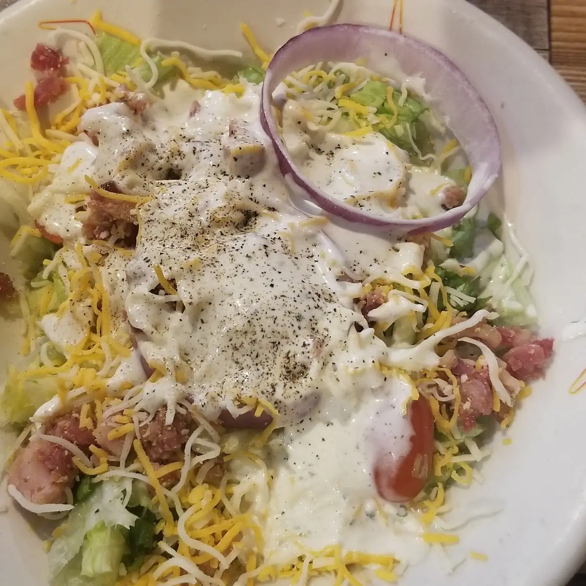 House Salad Loaded