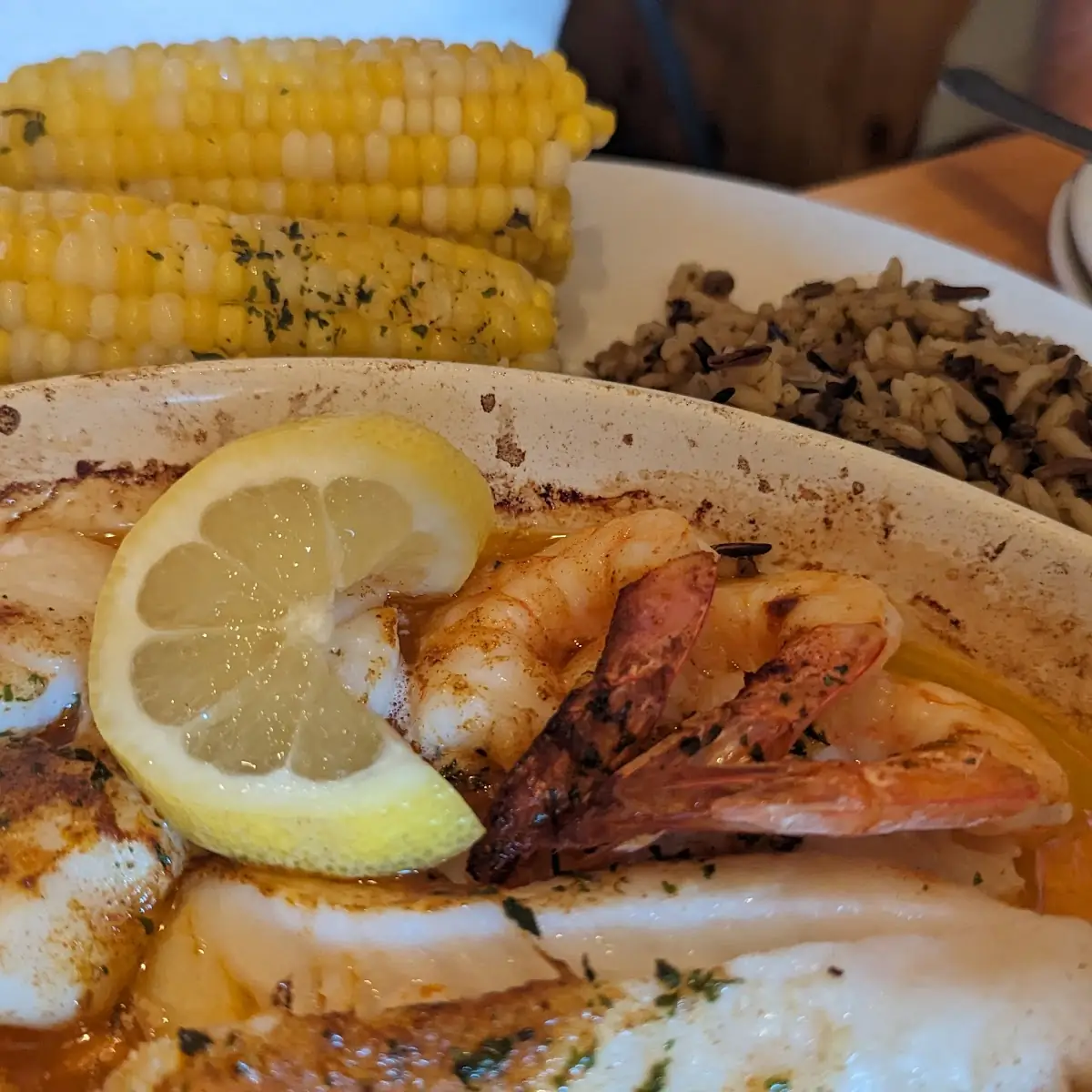 Broiled Seafood Platter