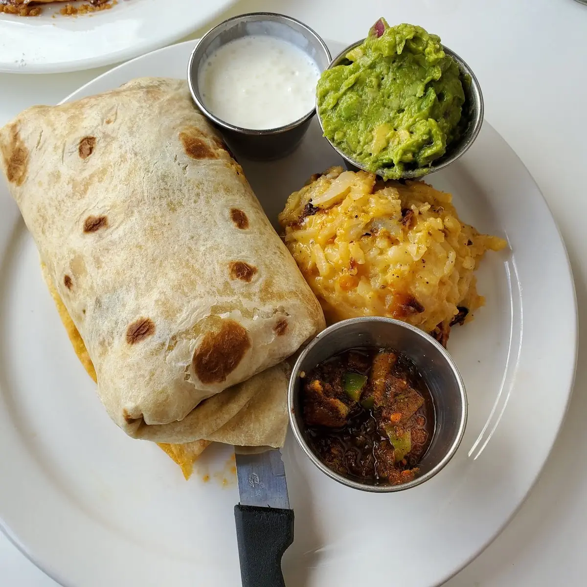 Coffee Smoked Brisket Burrito