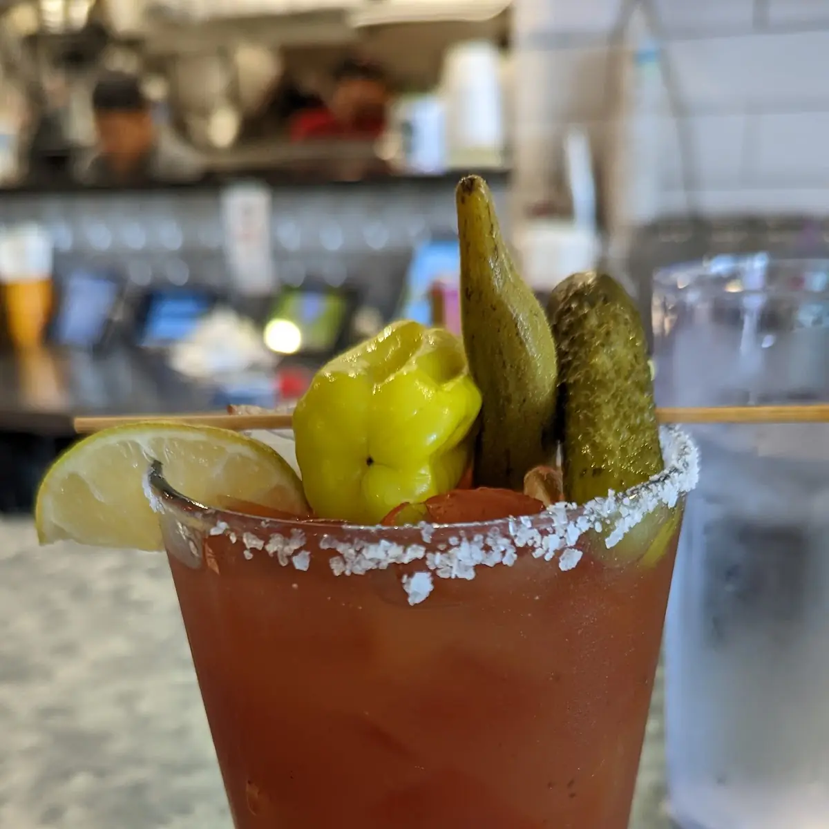 Sake Bloody Mary
