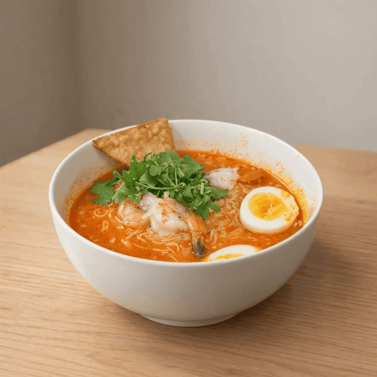 Tum Yum Egg Noodles