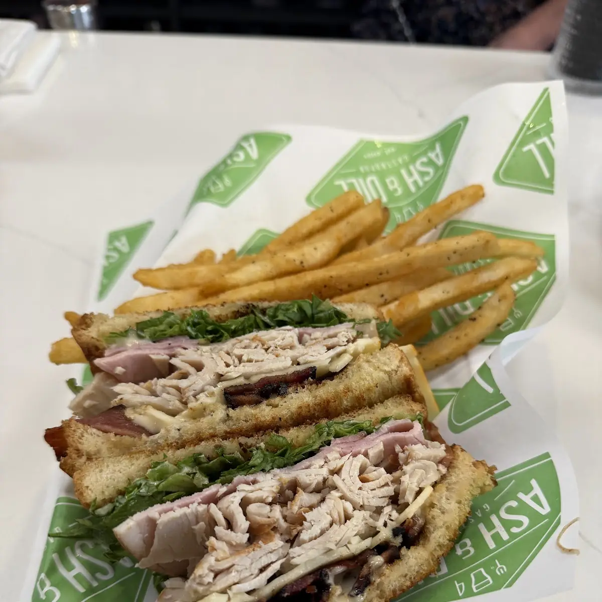 Chicken Pesto Club