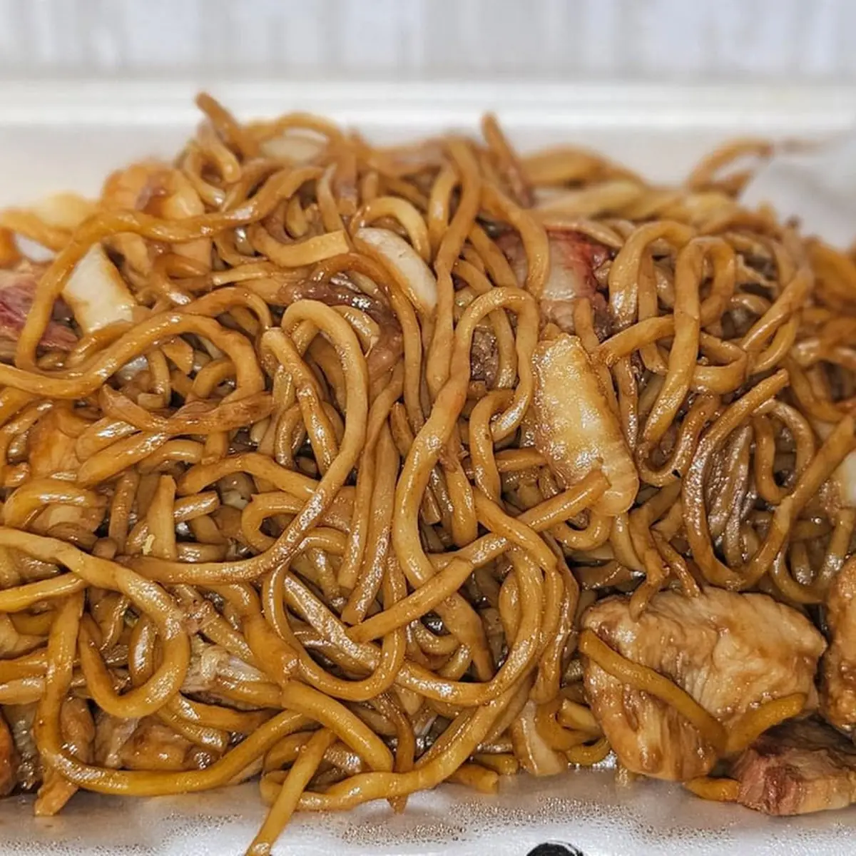 Roast Pork Chow Mein