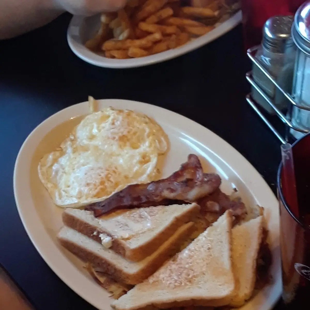 Eggs Bacon and Toast